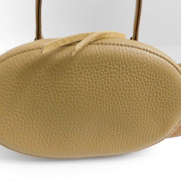 New Rebecca Minkoff Kate Darren Tan leather Bucket Shoulder Bag - Picture 4 of 7